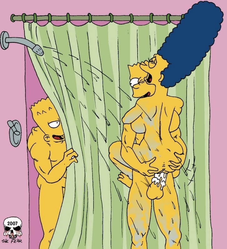 Marge en la Playa – Simpsons Hentai Comic porno