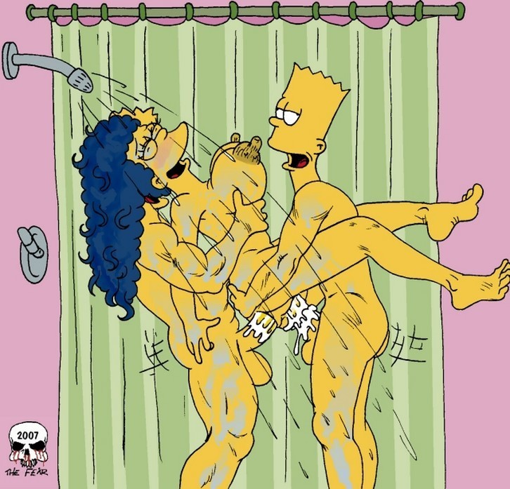 Marge en la Playa – Simpsons Hentai Comic porno