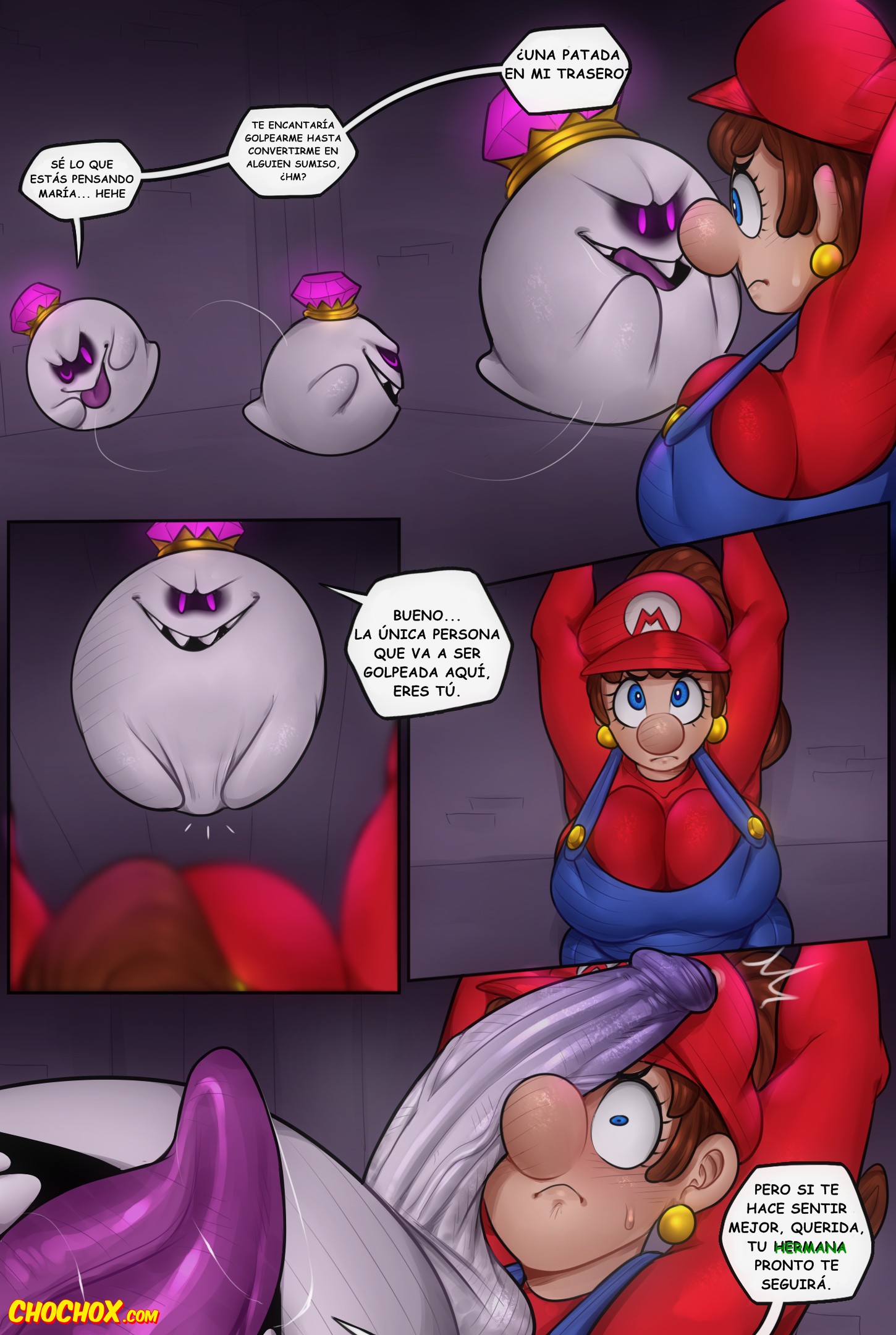 Maria’s Mansion Comic porno