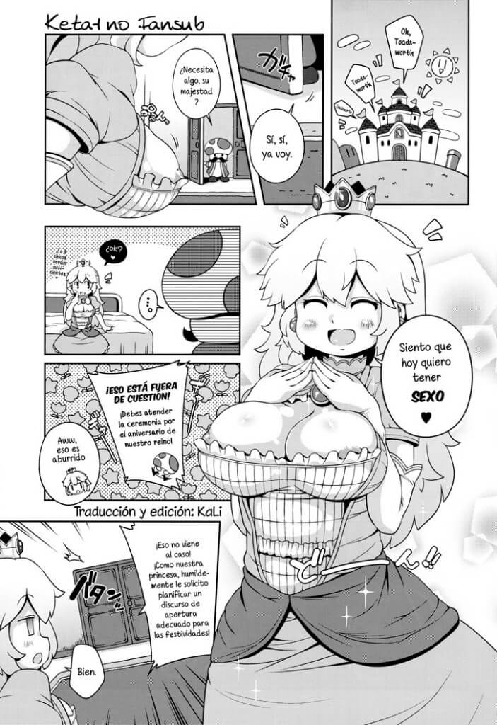 Mario Bros XXX Comic porno