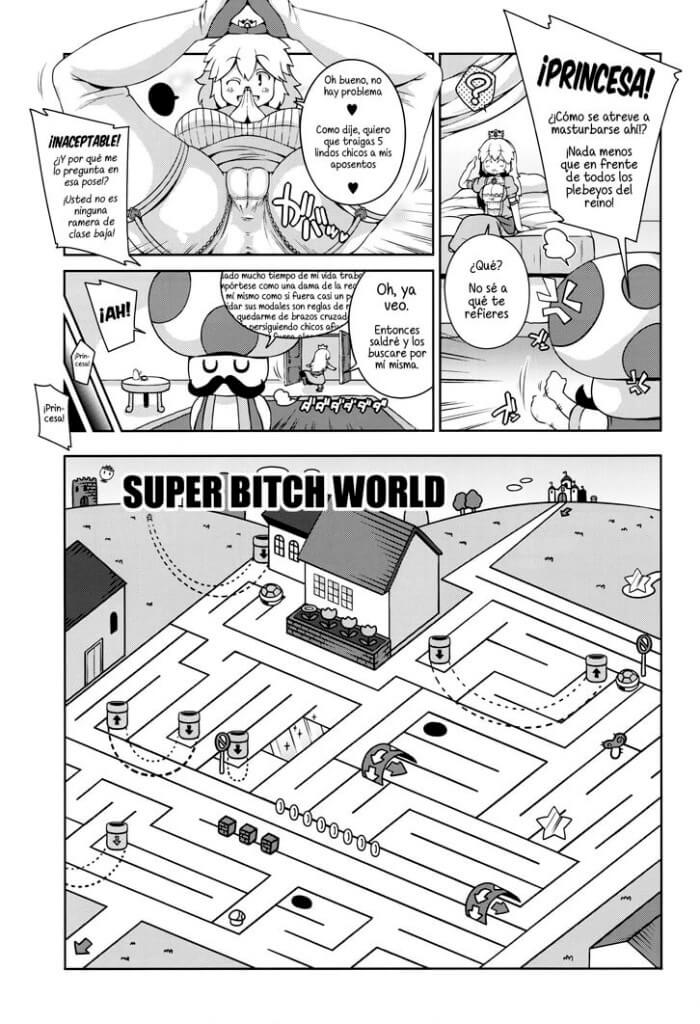 Mario Bros XXX Comic porno