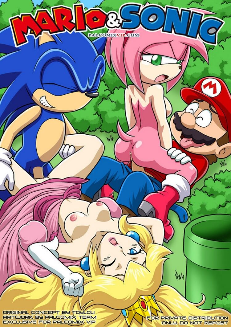 Mario and Sonic Comic porno