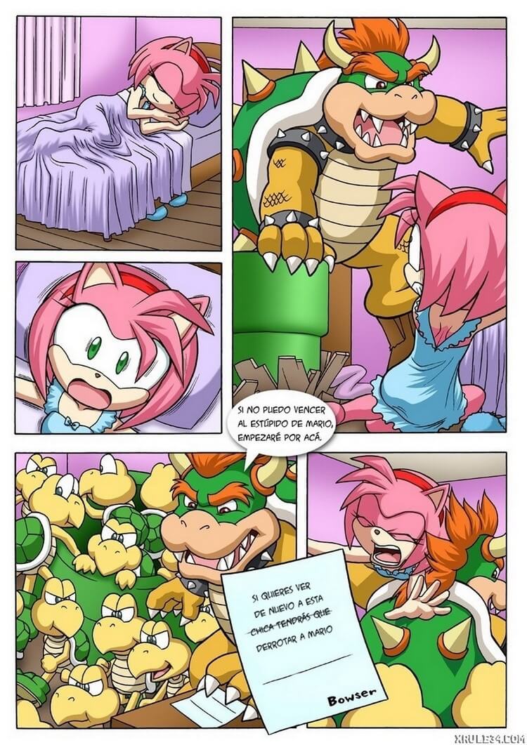 Mario and Sonic Comic porno