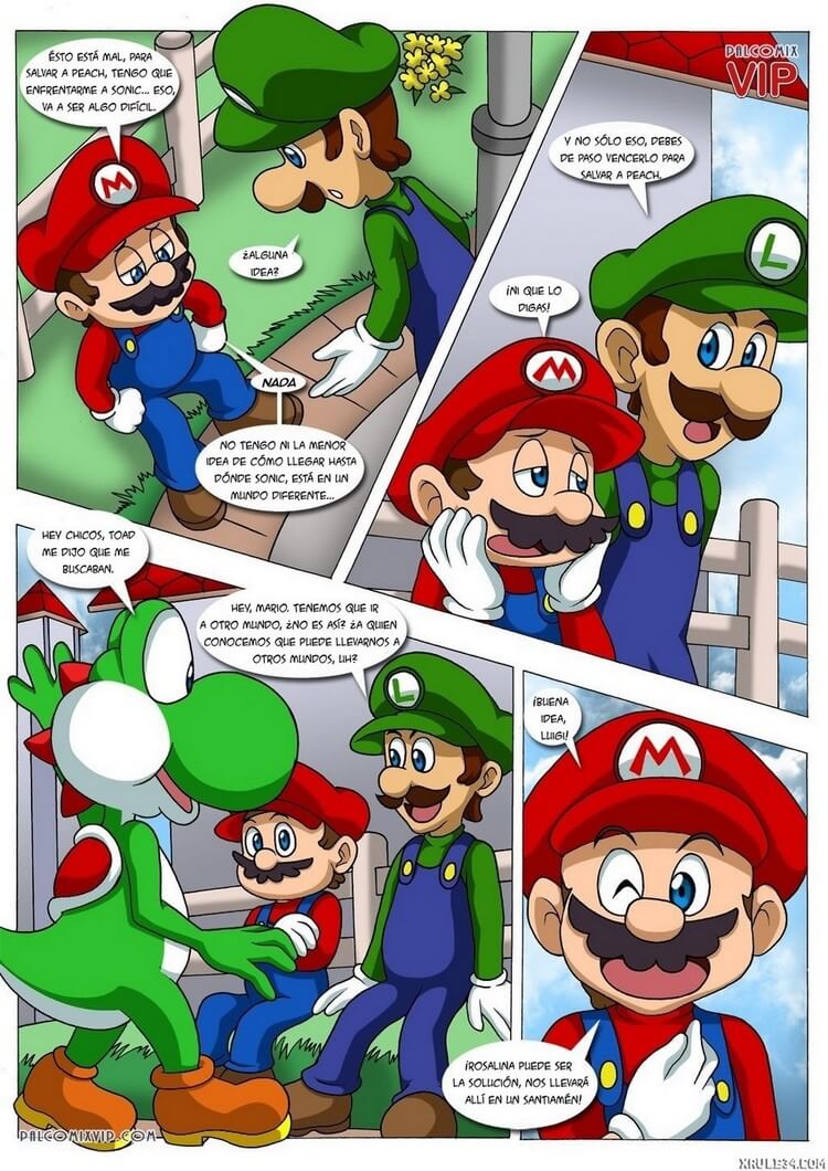 Mario and Sonic Comic porno