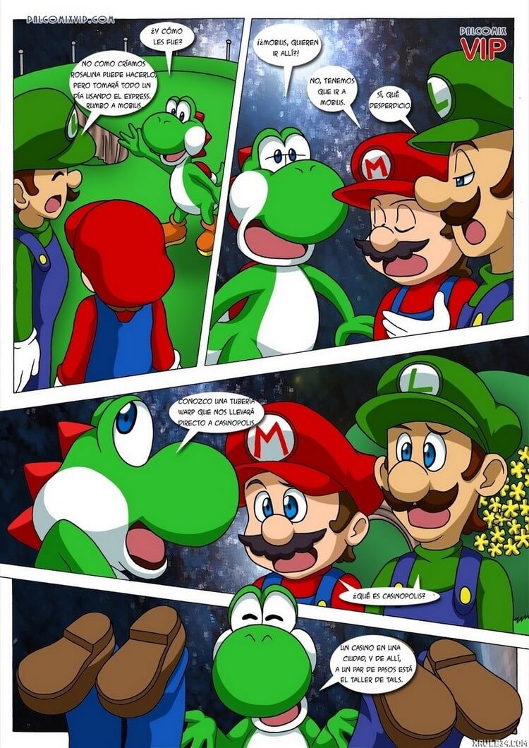 Mario and Sonic Comic porno