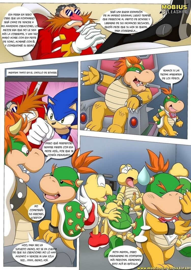 Mario and Sonic Comic porno