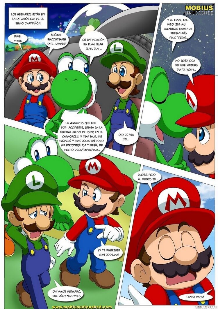 Mario and Sonic Comic porno