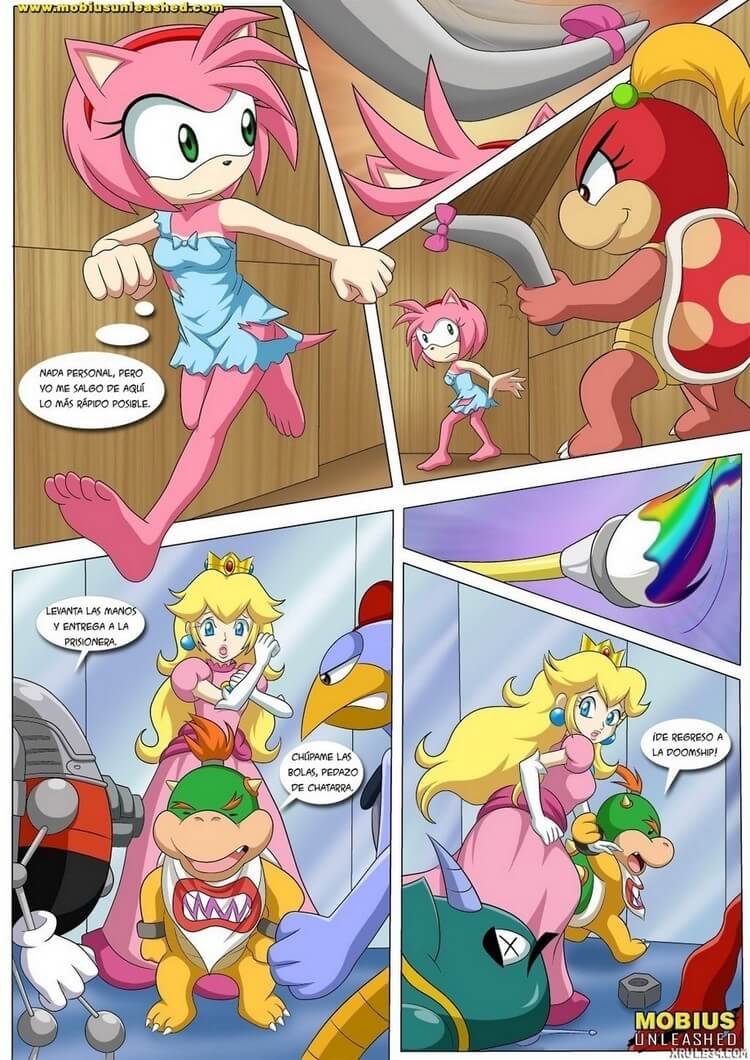 Mario and Sonic Comic porno