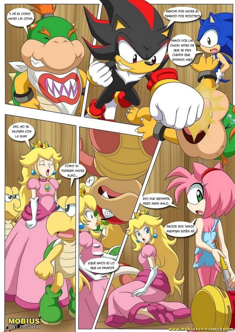 Mario and Sonic Comic porno