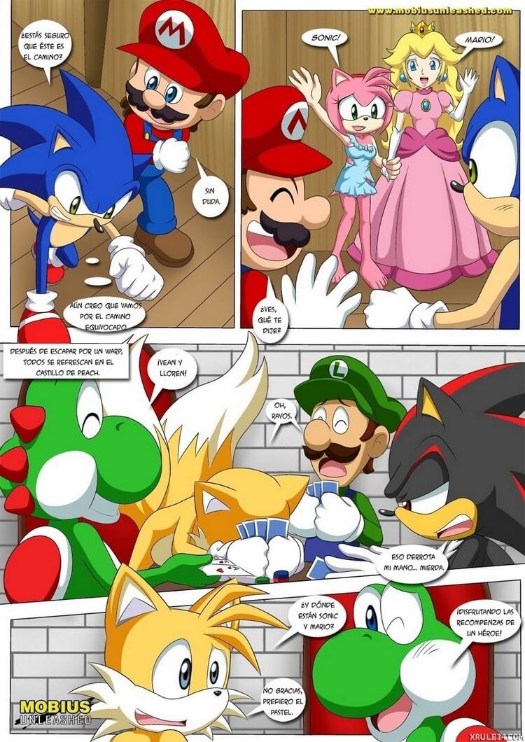 Mario and Sonic Comic porno