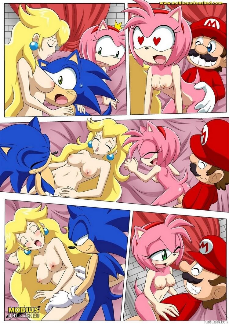 Mario and Sonic Comic porno