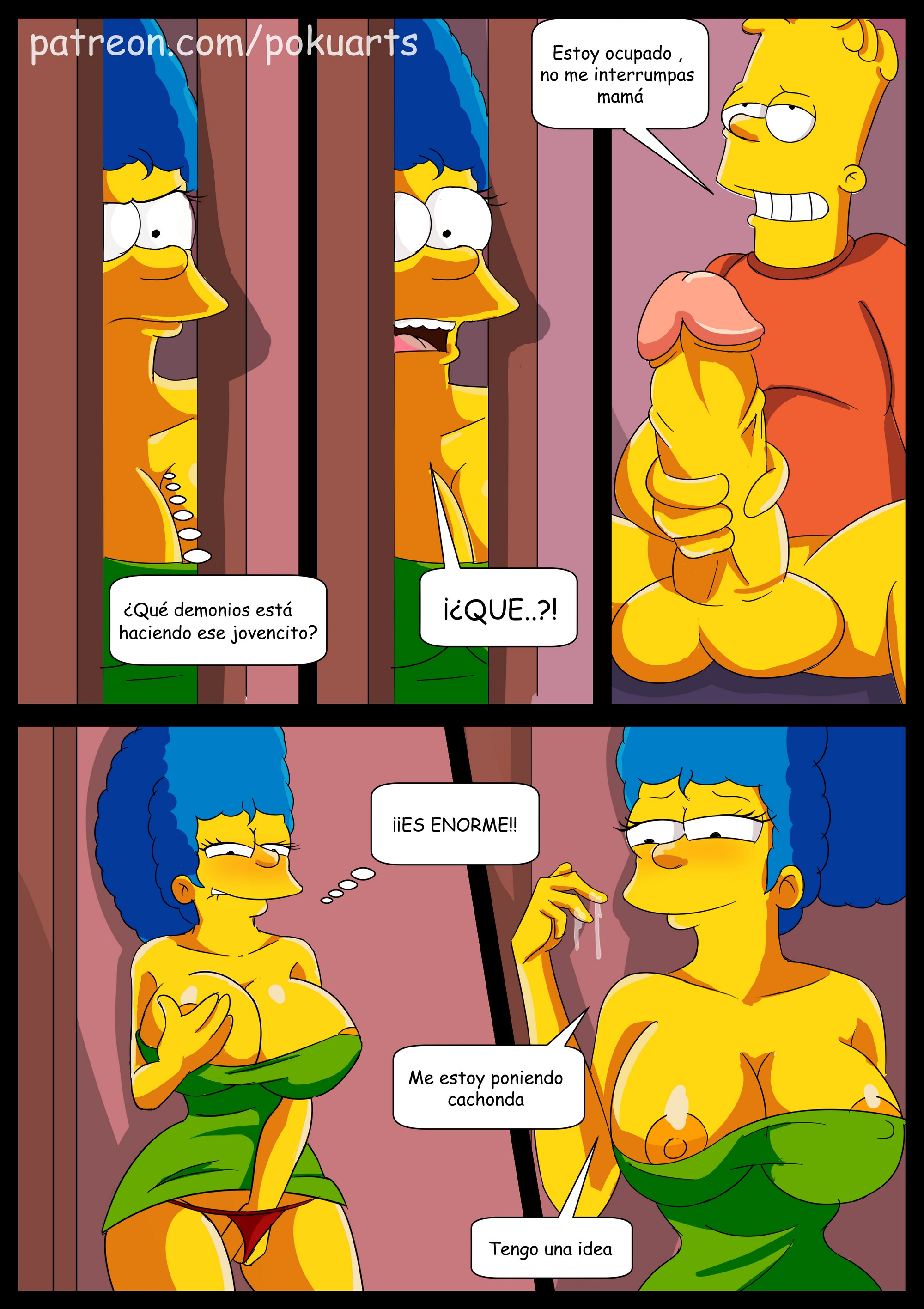Mi Hijo la Tiene Grande Comic porno