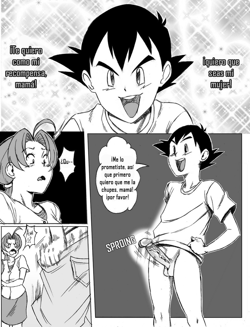 Mom! I Choose You! – Pokemon Comic porno