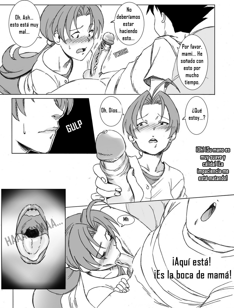 Mom! I Choose You! – Pokemon Comic porno