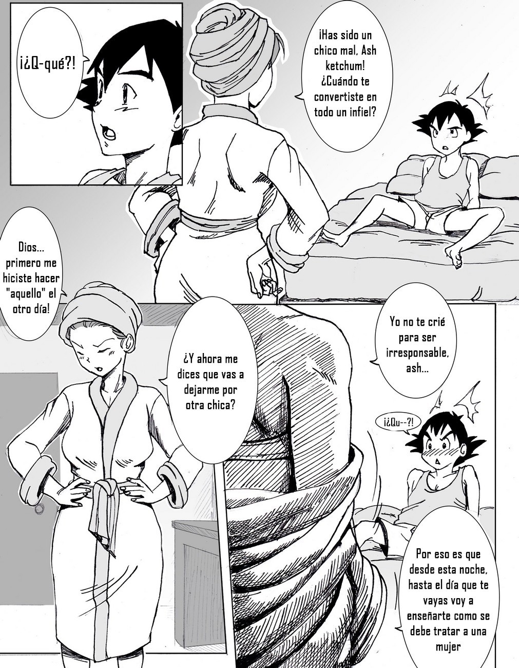 Mom! I Choose You! – Pokemon Comic porno