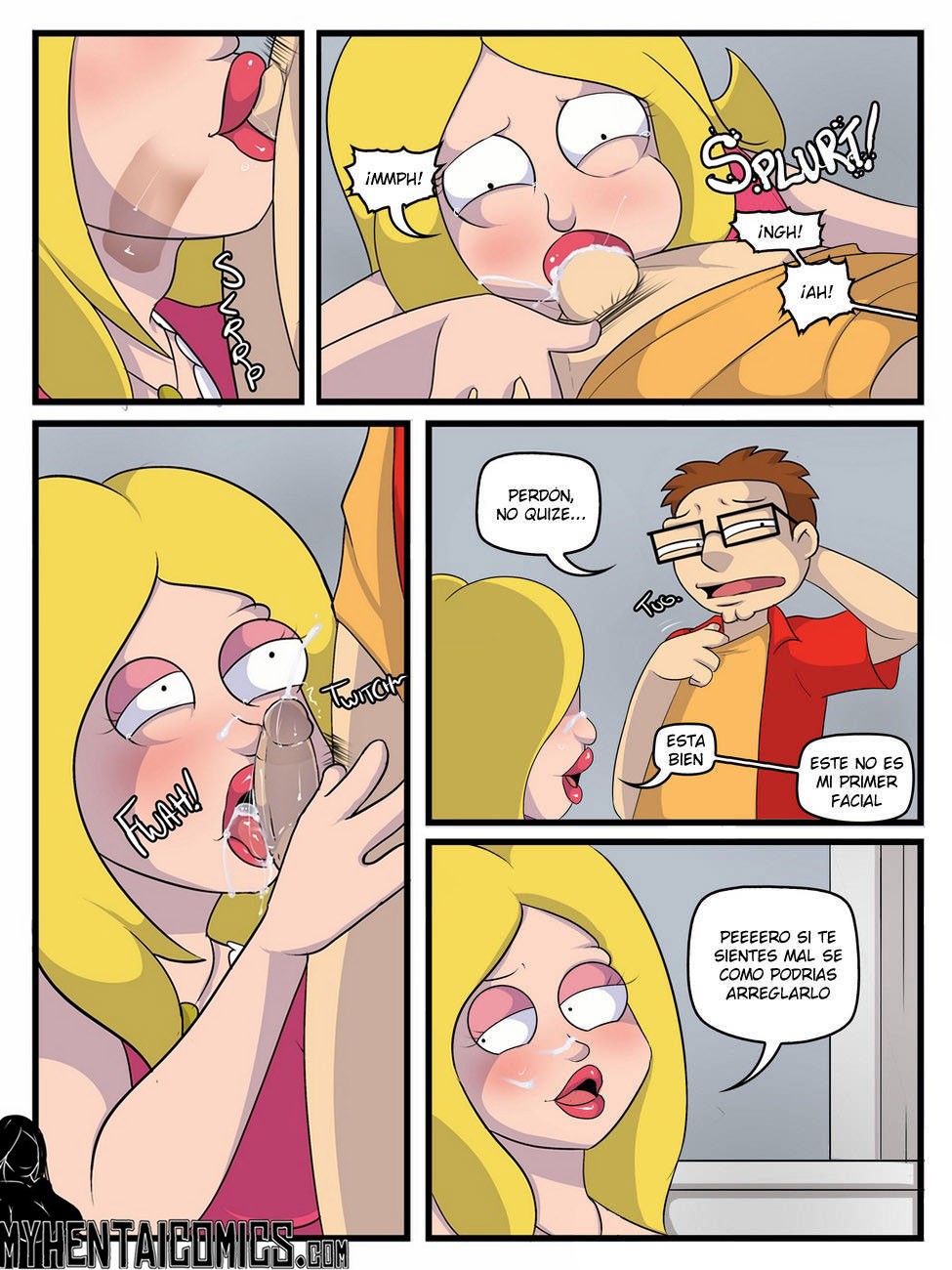 Momma’s Boy – American Dad Comic porno