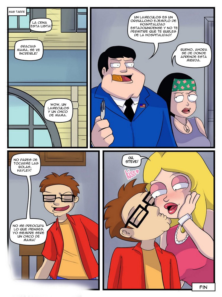 Momma’s Boy – American Dad Comic porno