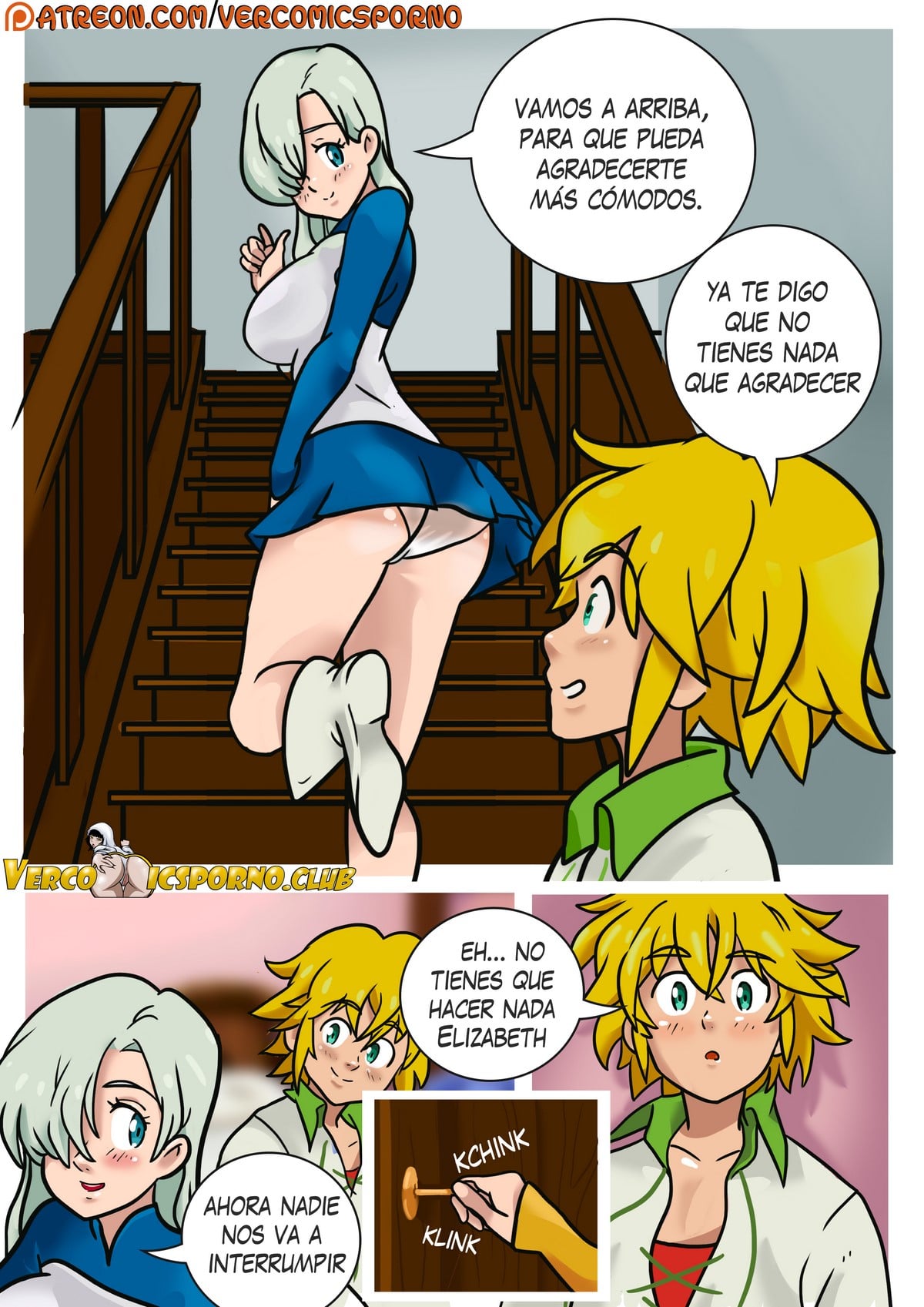 Nanatsu No Taizai - El Primer Encuentro Comic porno