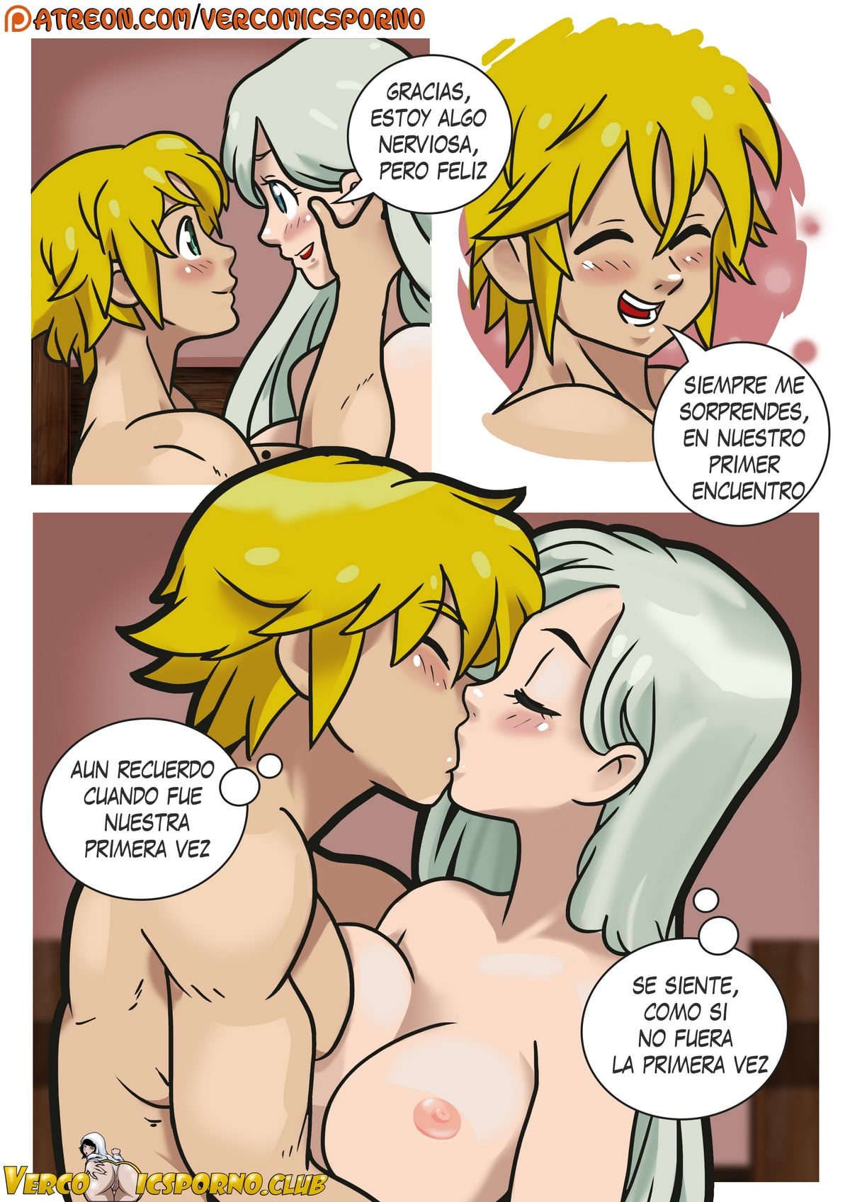 Nanatsu No Taizai - El Primer Encuentro Comic porno