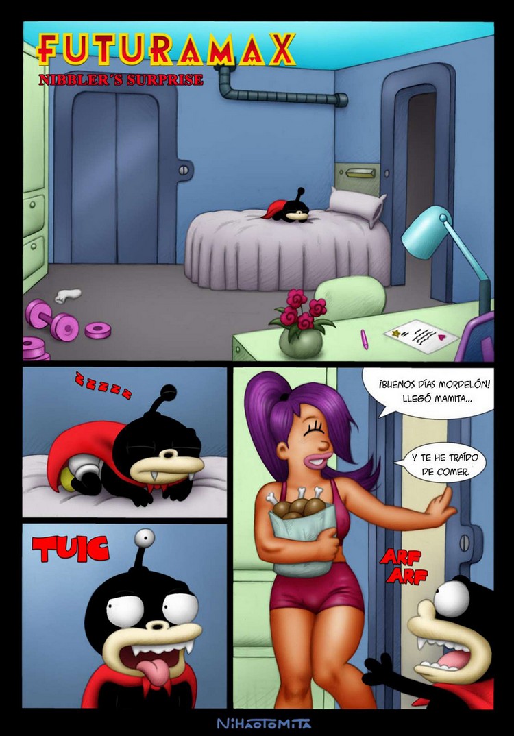 Futurama Nibbler´s Surprise Comic porno