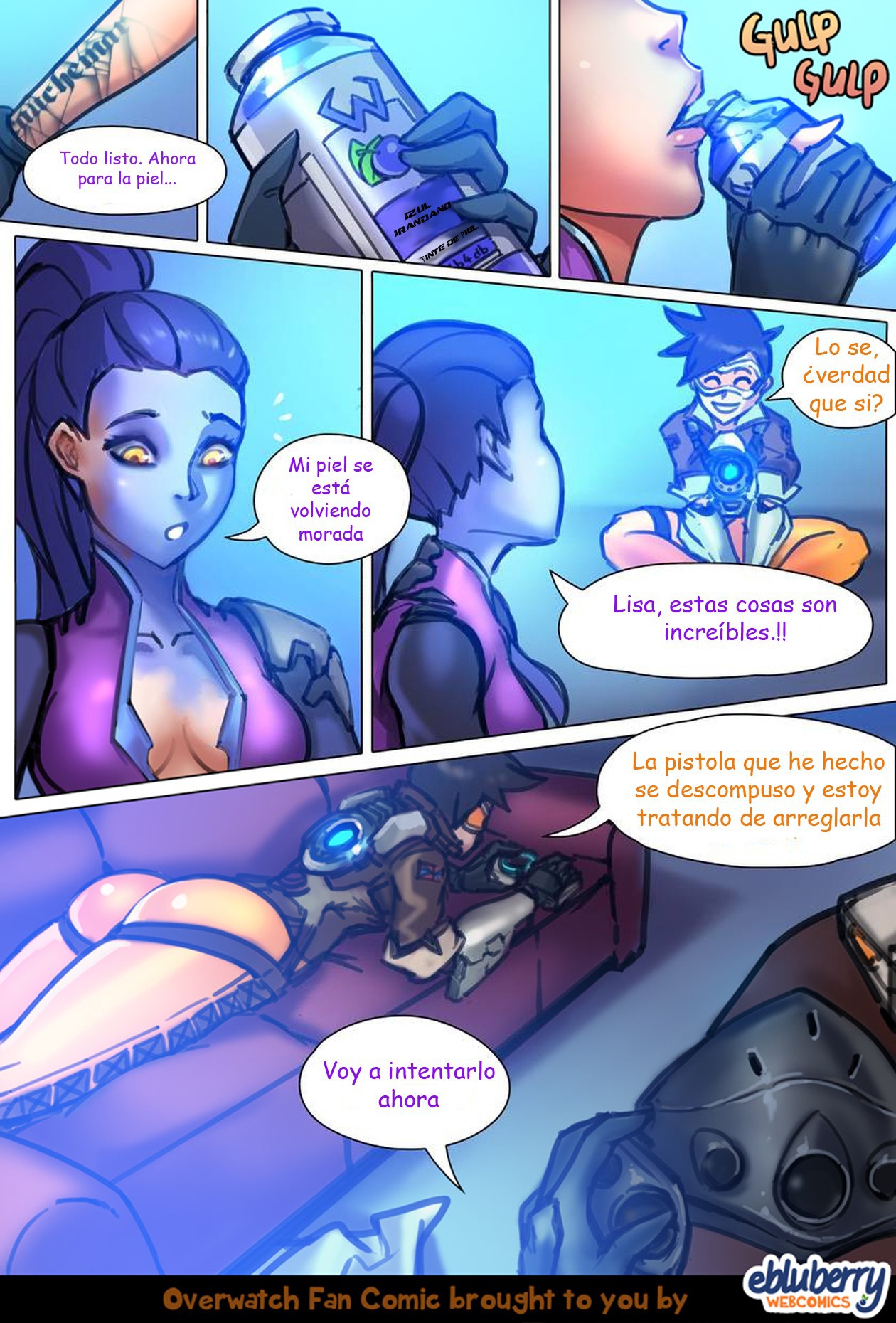 Not Overwatch – Overcosplay Comic porno