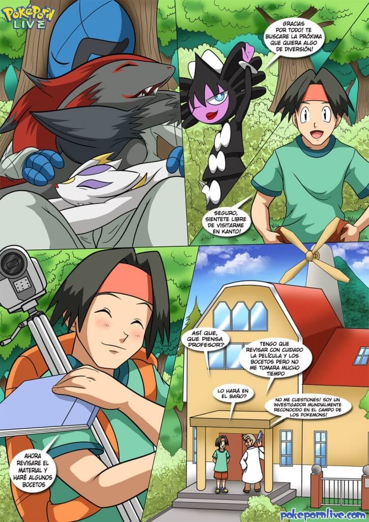 Observando Unova XXX Comic porno