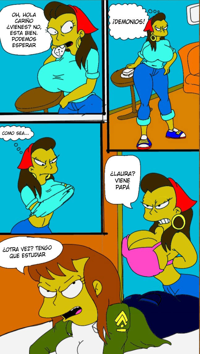 Over The Powers – Simpsons XXX Comic porno