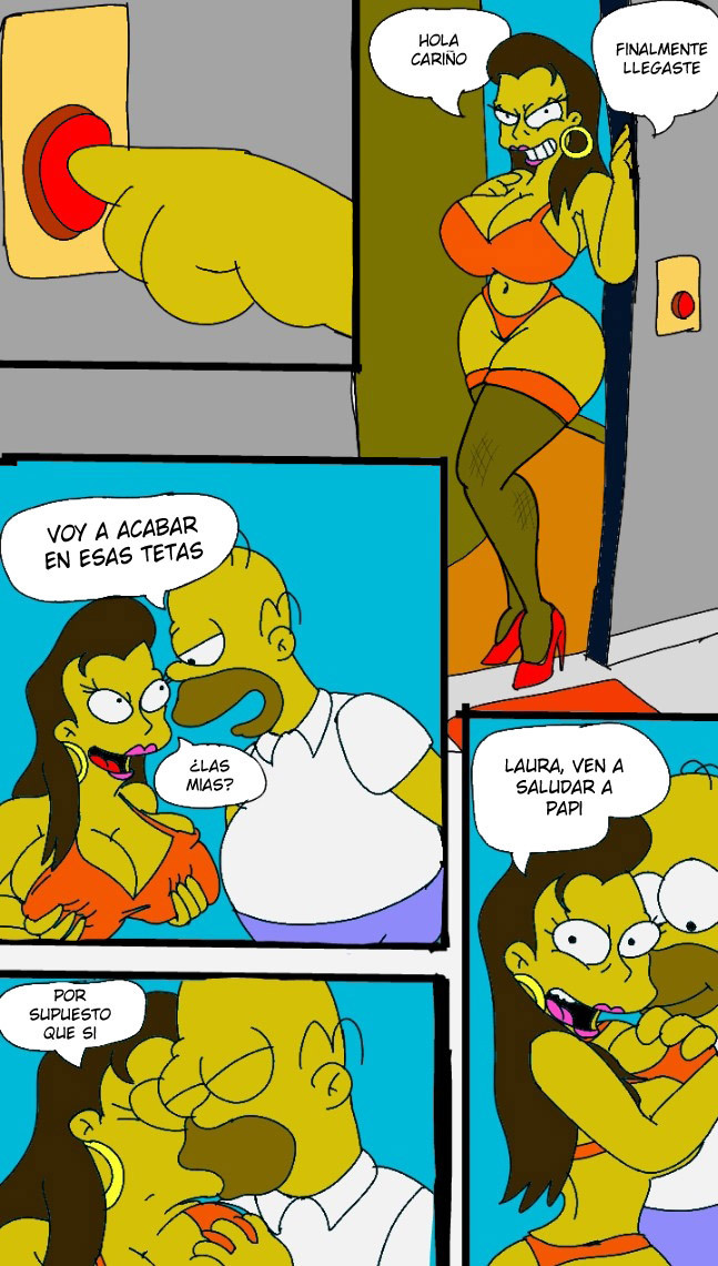 Over The Powers – Simpsons XXX Comic porno