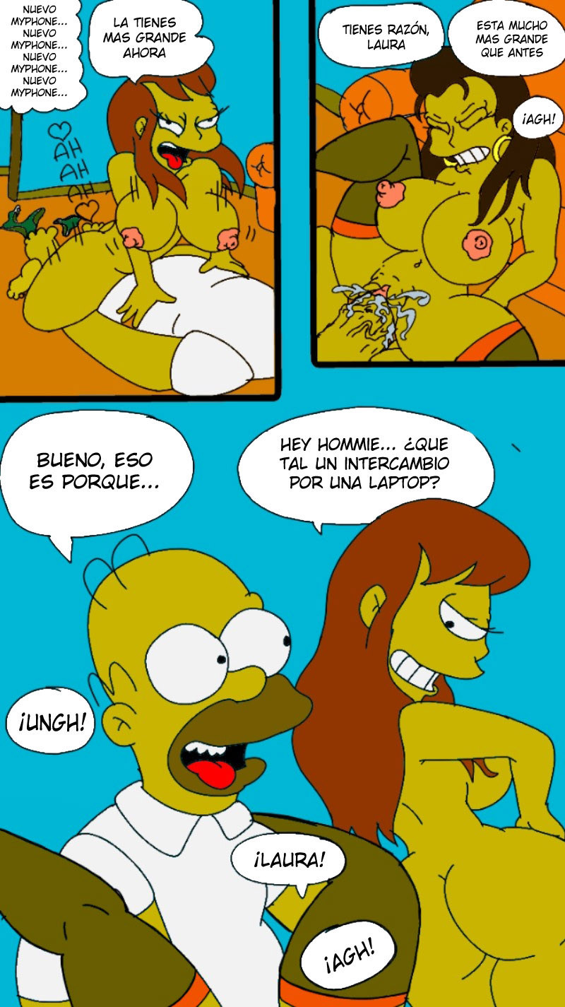 Over The Powers – Simpsons XXX Comic porno