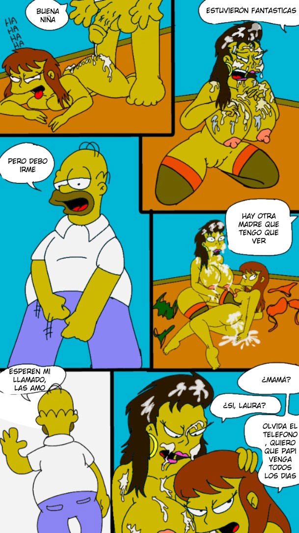 Over The Powers – Simpsons XXX Comic porno
