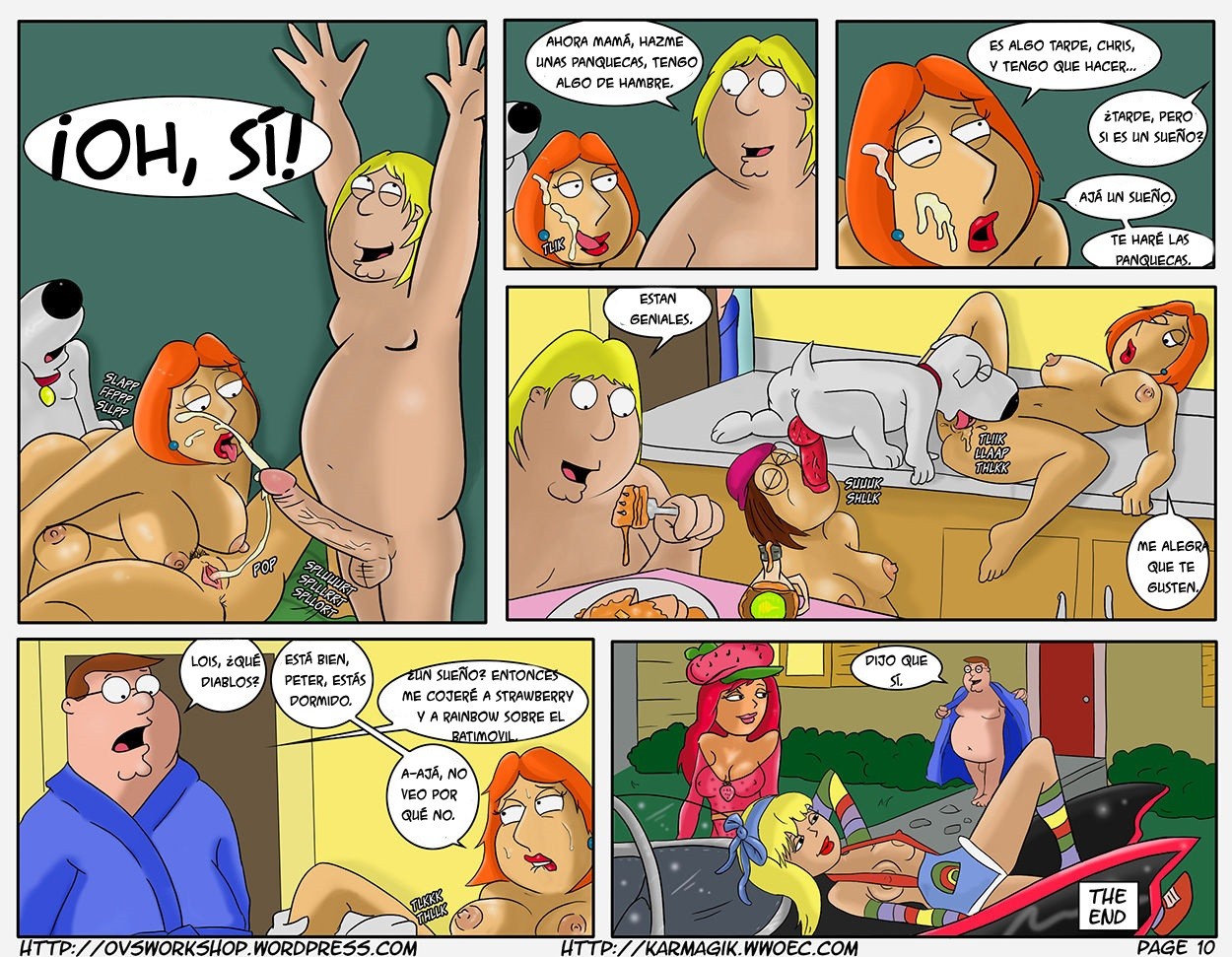 Padre de Familia Comic XXX Comic porno