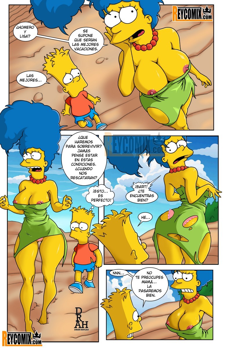 Paraiso Los Simpson Comic porno