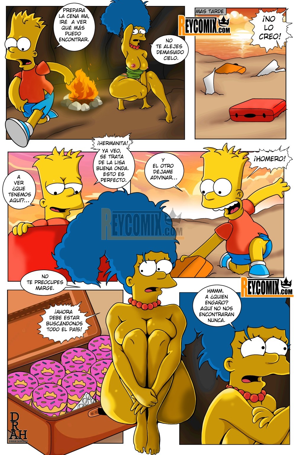 Paraiso Los Simpson Comic porno