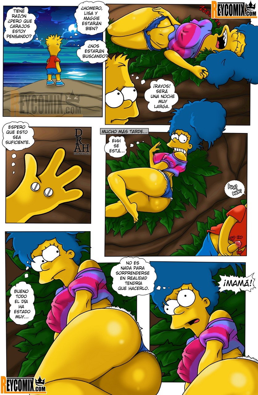 Paraiso Los Simpson Comic porno