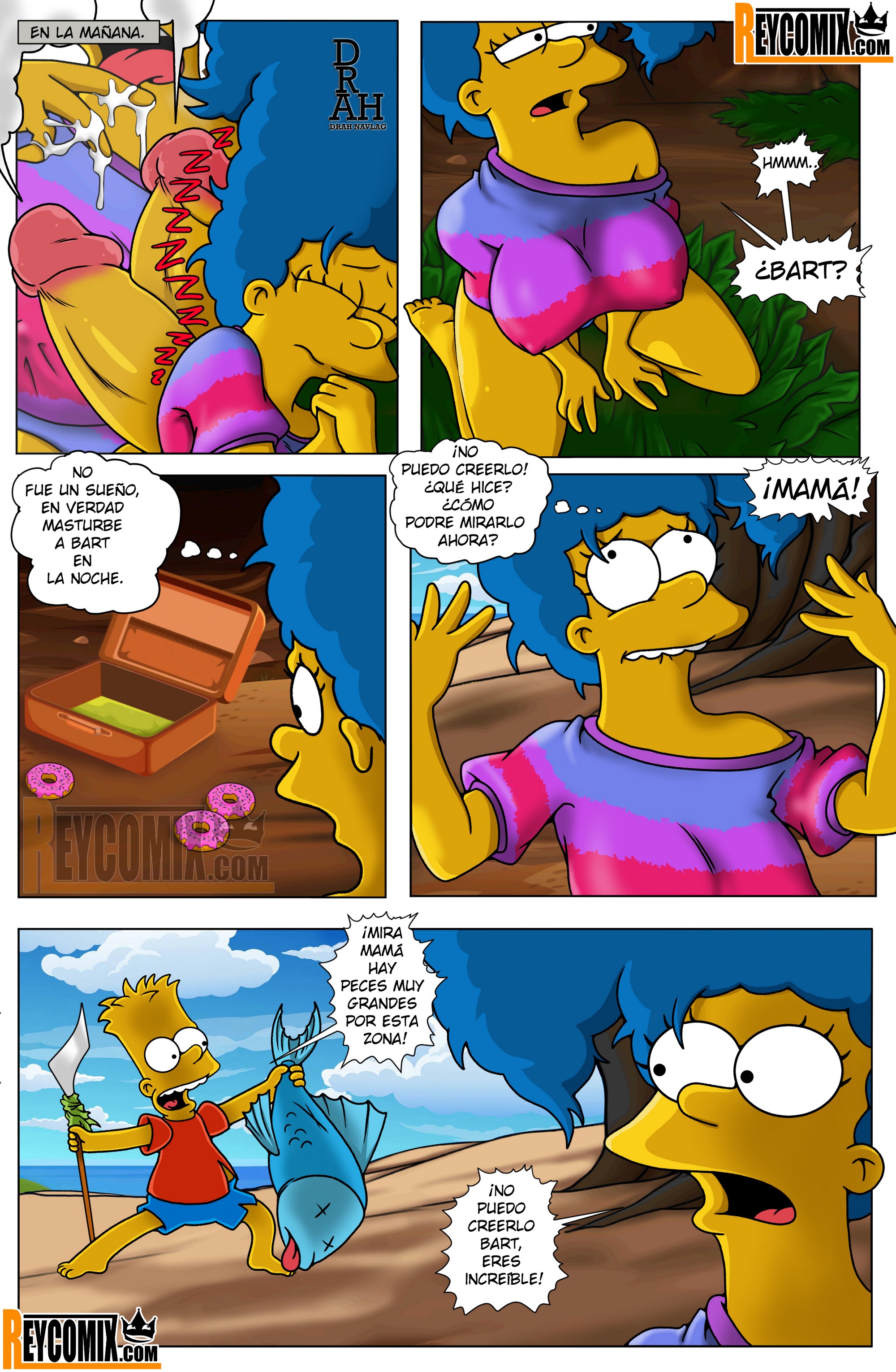 Paraiso Los Simpson Comic porno
