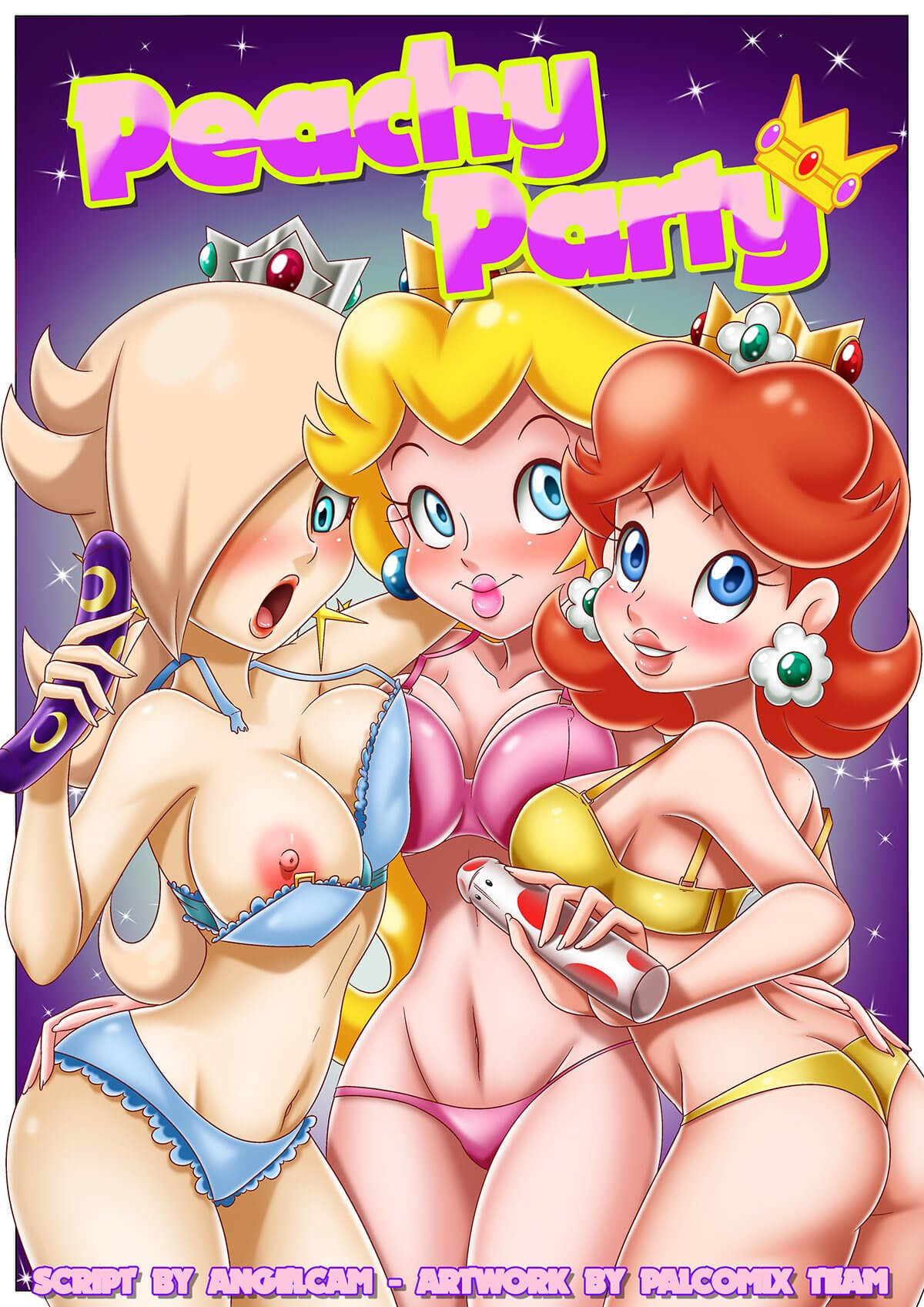 Peachy Party Comic porno