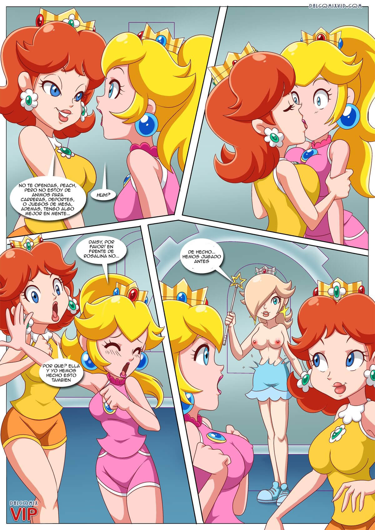 Peachy Party Comic porno