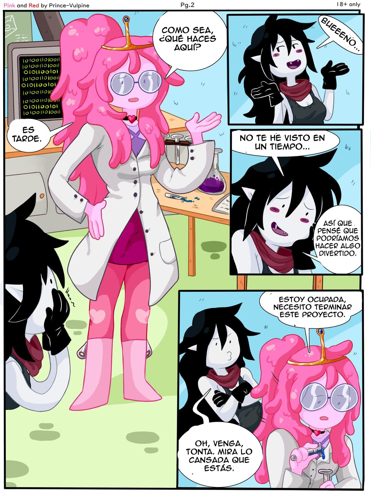 Pink and Red – Bubbline Comic Comic porno