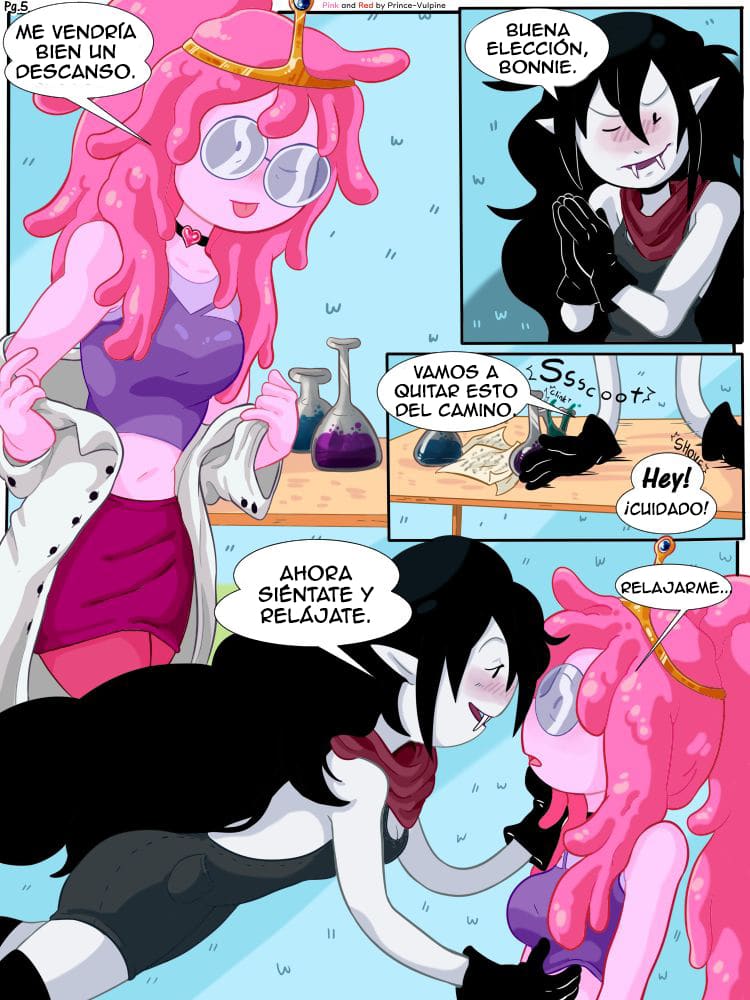 Pink and Red – Bubbline Comic Comic porno