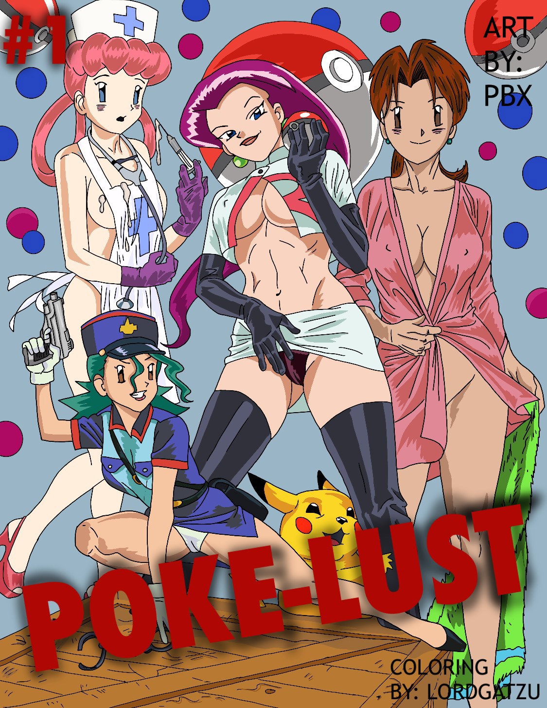 Poke Lust – Pokemon Comic porno