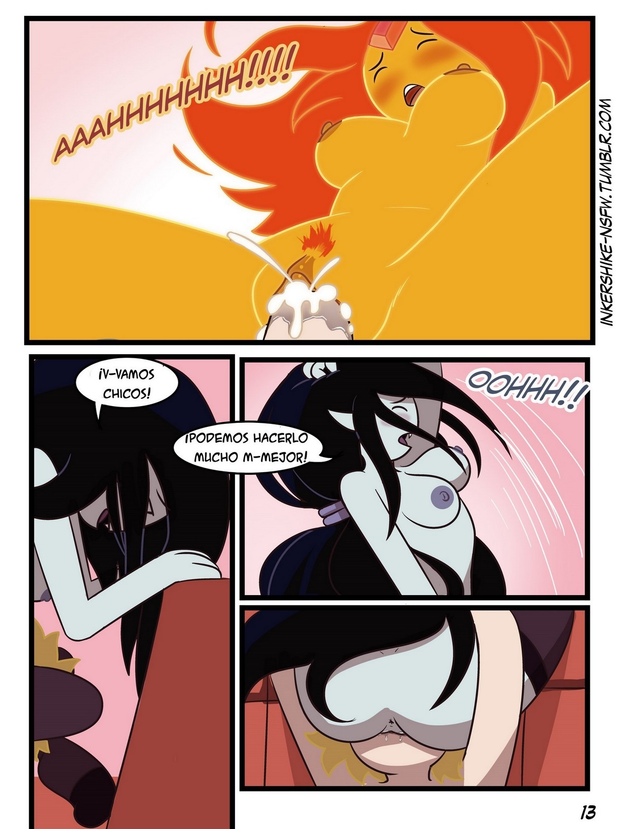 Practice With The Band Comic porno