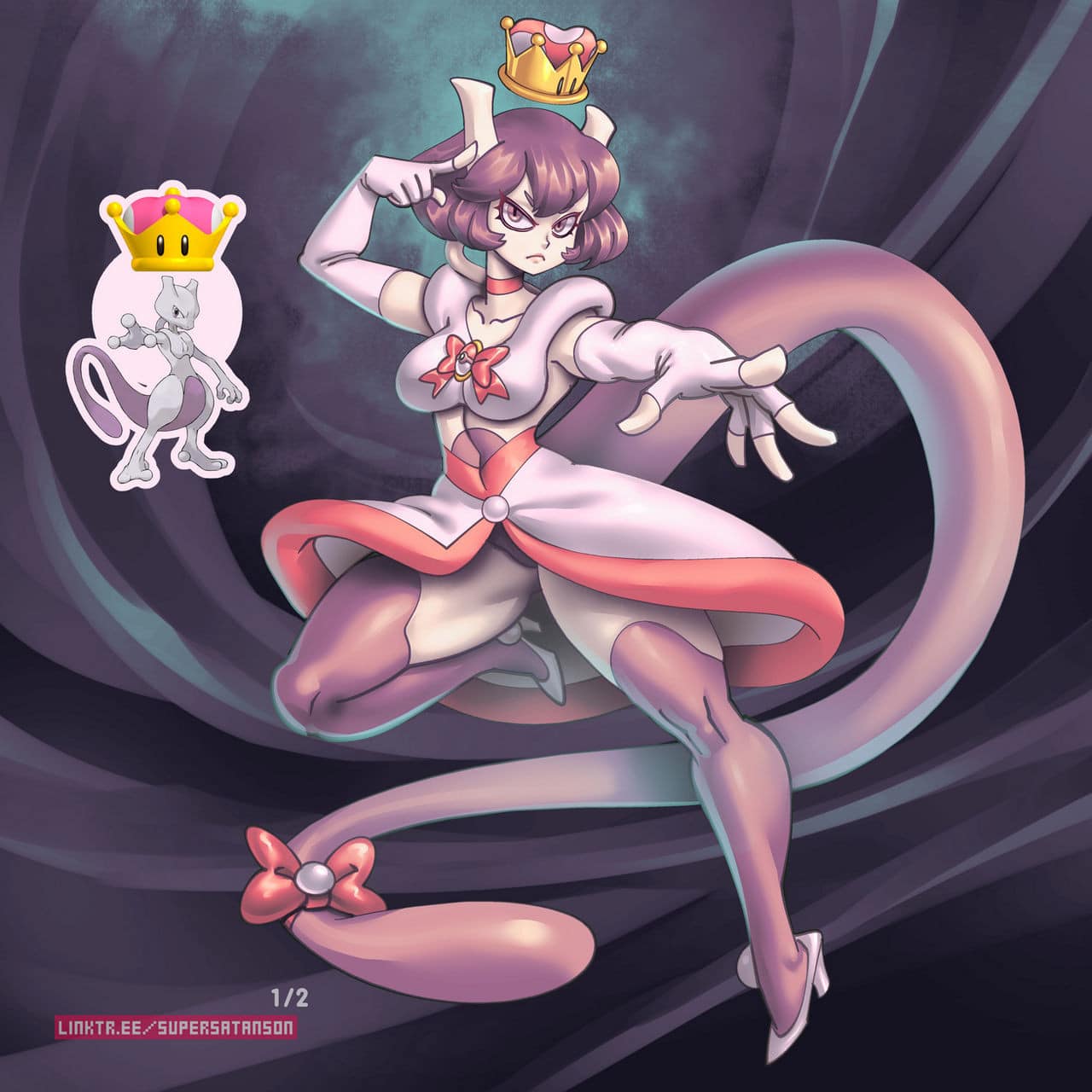 Princesa Mewtwo Comic porno