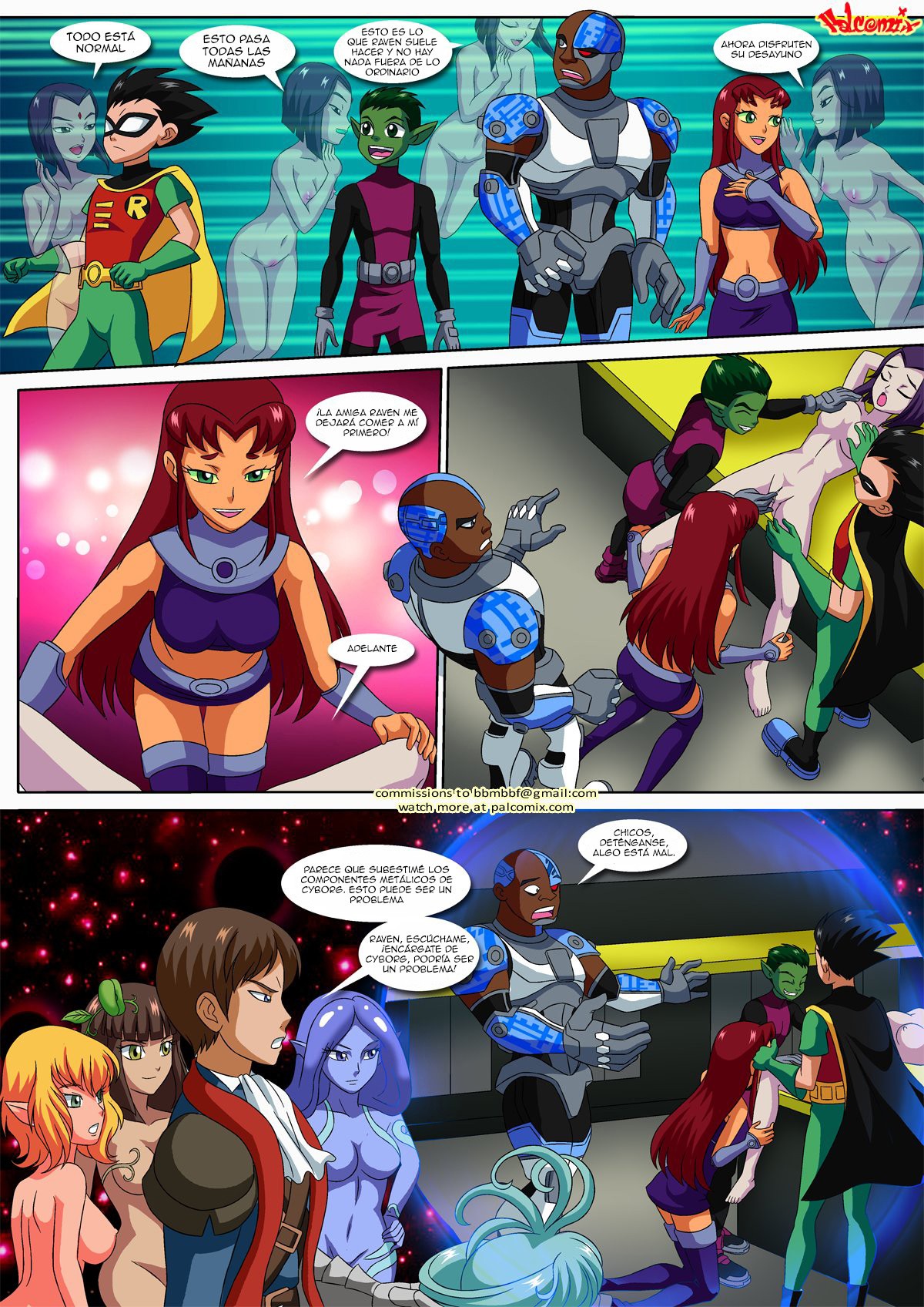 Raven’s Lust Comic porno
