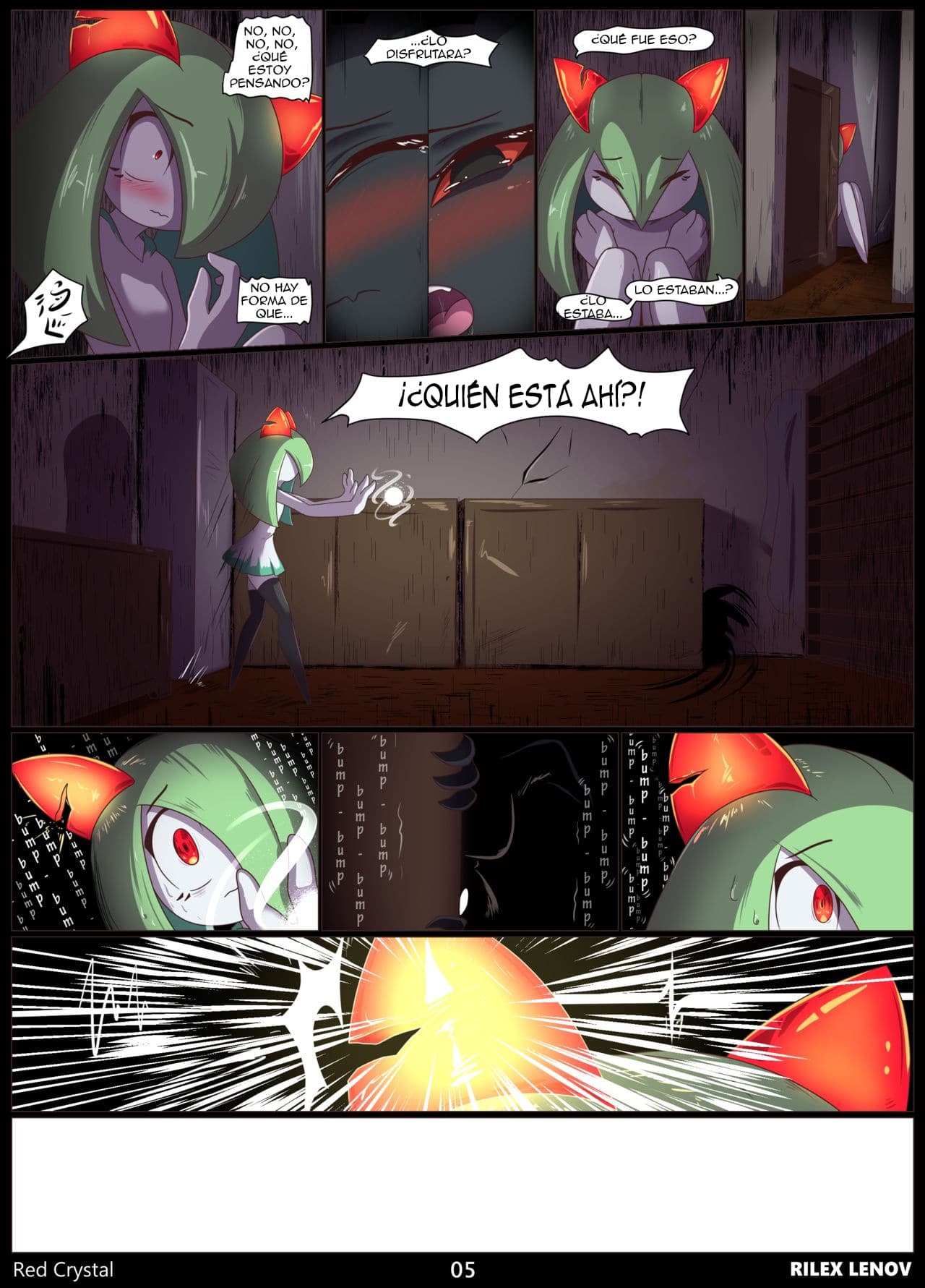 Red Crystal – Pokemon Porno Comic porno