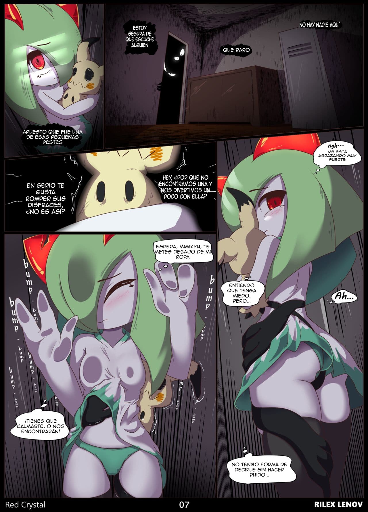 Red Crystal – Pokemon Porno Comic porno