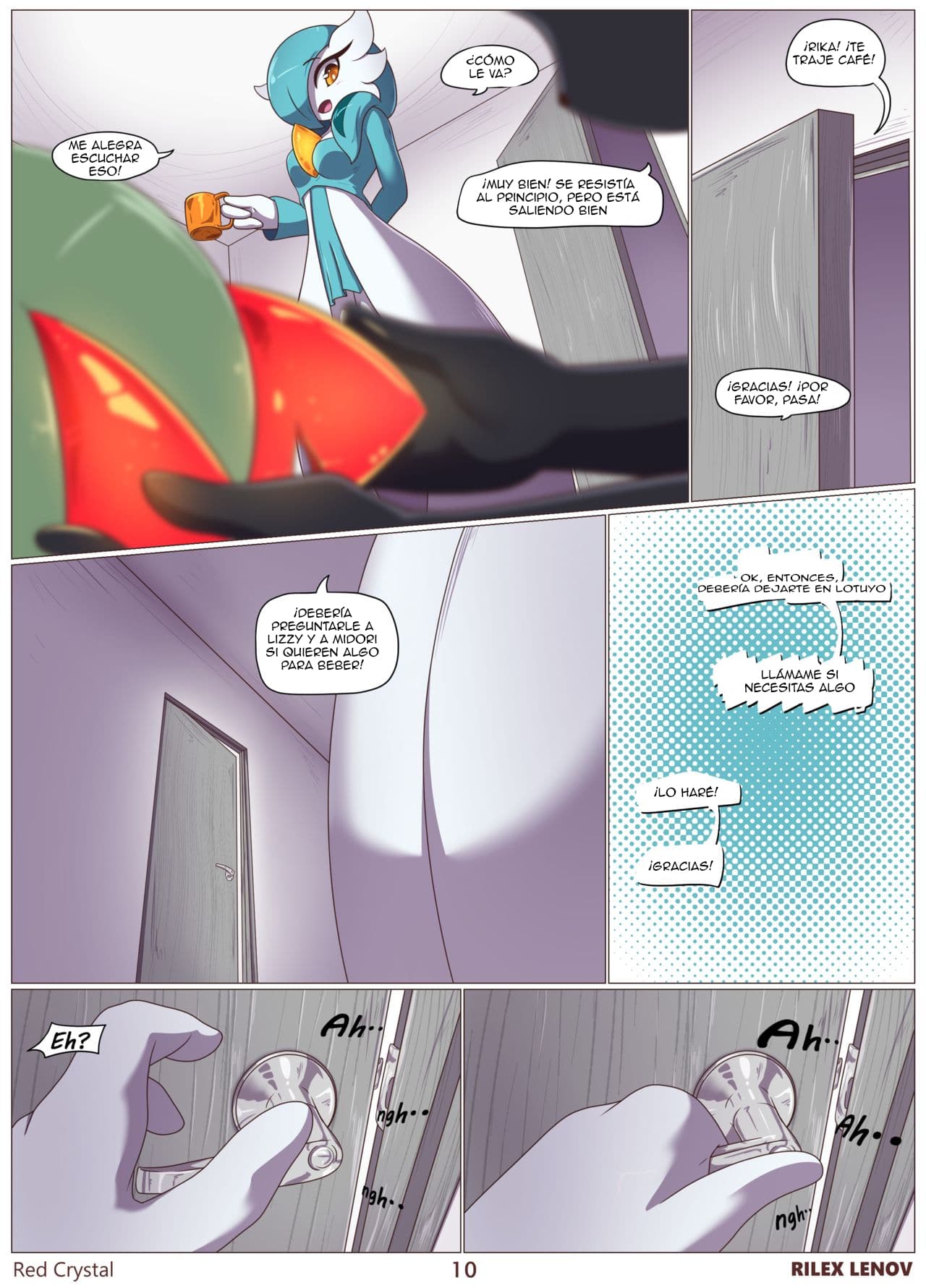 Red Crystal – Pokemon Porno Comic porno