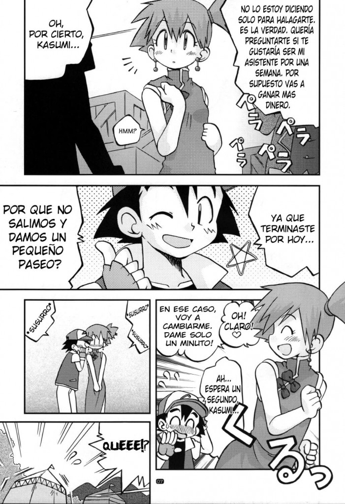 Misty en el Show Comic porno