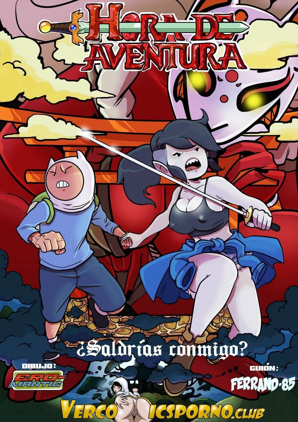 Saldrias Conmigo – Hora de Aventuras Comic porno