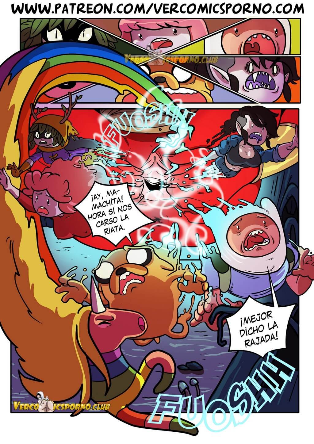 Saldrias Conmigo – Hora de Aventuras Comic porno