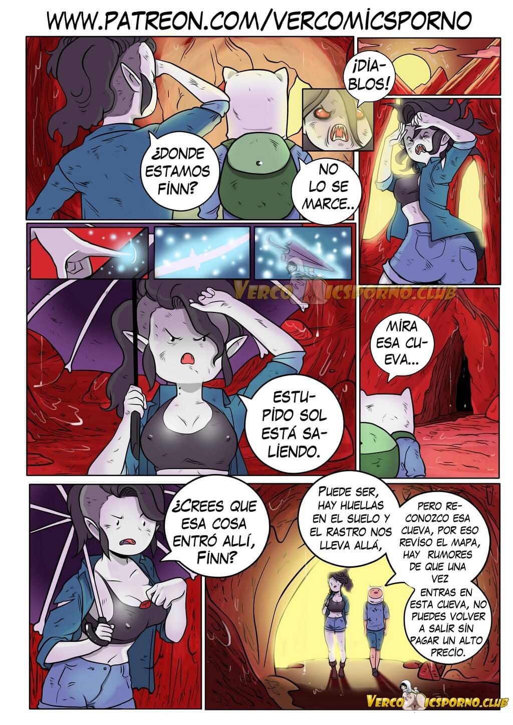Saldrias Conmigo – Hora de Aventuras Comic porno